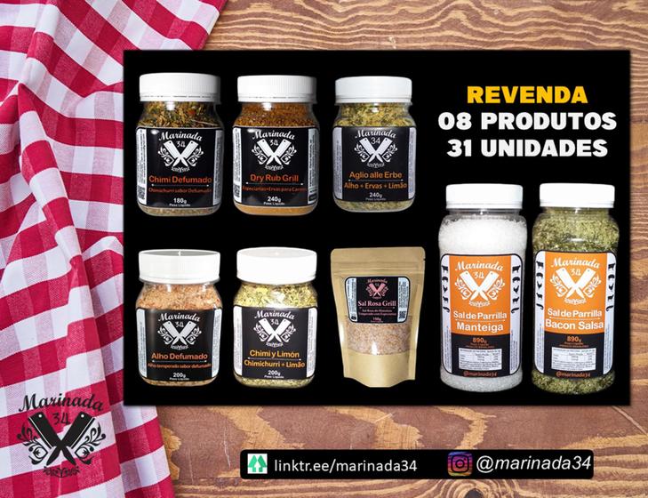 Imagem de Kit para Revendas - 31 Temperos e Sais Temperados