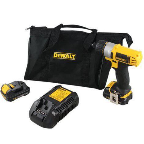 Imagem de kit Parafusadeira Drywall 12V DCF610S2 - Dewalt