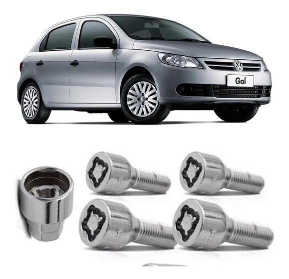 Imagem de Kit Parafuso Antifurto 22CRA Roda - Vw Gol Voyage Saveiro G6