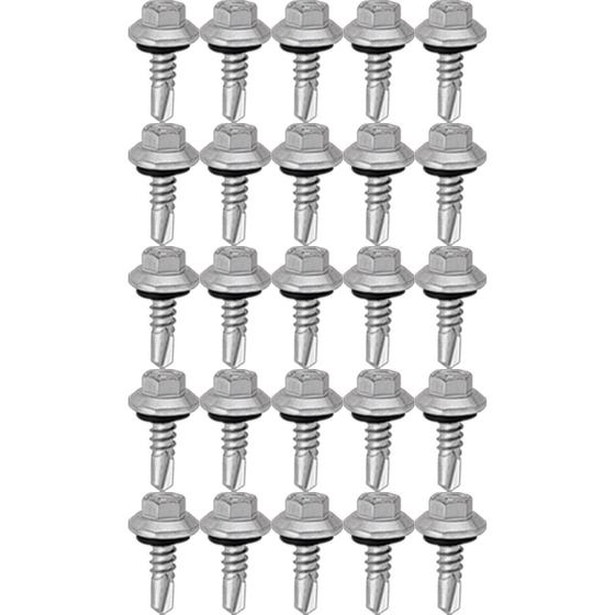 Imagem de Kit Parafuso Autobrocante RUSPERT 6,3 x 3'' - 57,0015 (Com 25 Unidades) - Nord