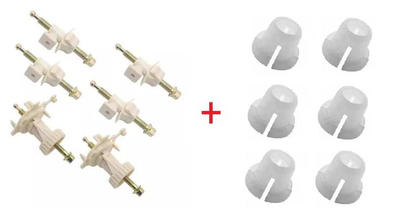 Kit parafuso fixação regulagem farol uno 85/90+bucha Menor preço em Kit parafuso fixação regulagem farol uno 85/90+bucha