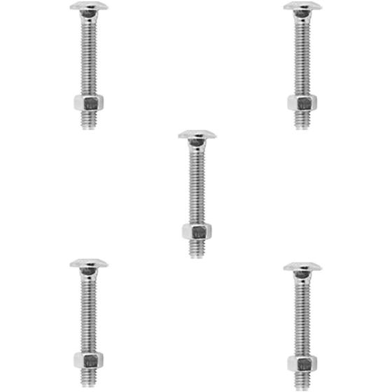 Imagem de Kit Parafuso Francês Com Porca 1/2'' x 10'' - 53,0037 (Com 5 Unidades) - Nord