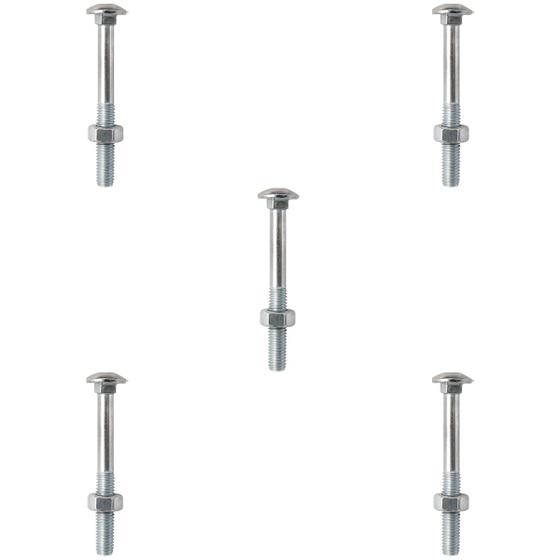 Imagem de Kit Parafuso Francês Com Porca 5/16'' x 10'' - 53,0020 (Com 5 Unidades) - Nord