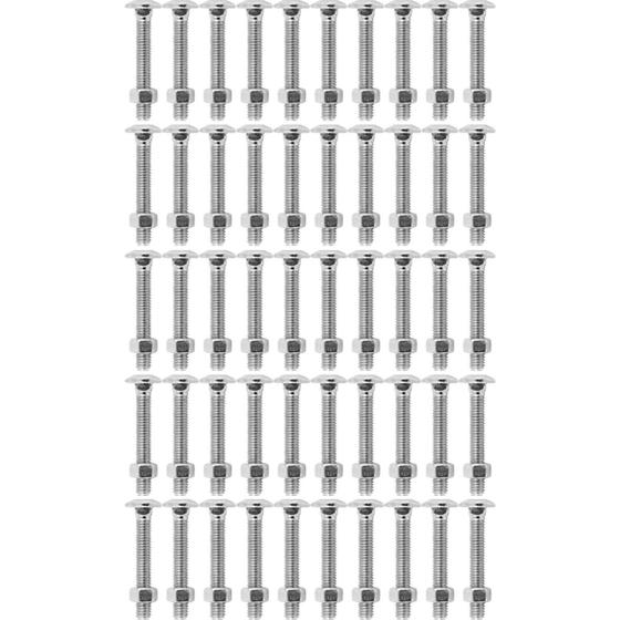 Imagem de Kit Parafuso Francês Com Porca  5/16'' x 2.1/2'' - 53,0013 (Com 50 Unidades) - Nord