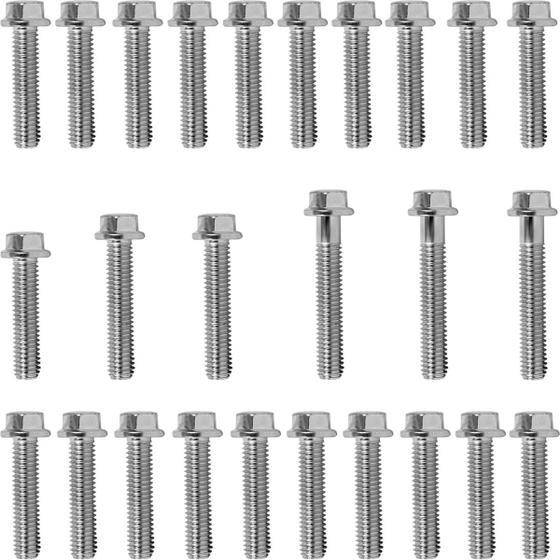 Kit parafusos zincados tampa motor lateral esquerda+direita CB500 1997 a 2005 CB500 Antiga - EX311 Imagem de Kit parafusos zincados tampa motor lateral esquerda+direita CB500 1997 a 2005 CB500 Antiga