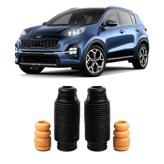 Imagem de Kit Parcial Batente Coifa Dianteira Kia Sportage 2017 A 2021