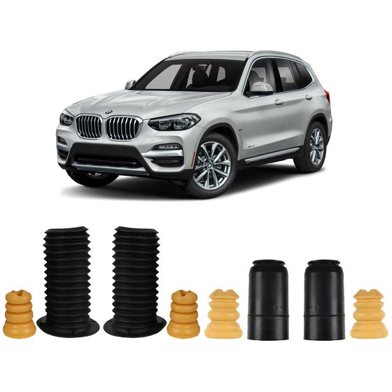 Imagem de Kit Parcial Batente Dianteiro Traseiro Bmw X3 2018 2019 2020