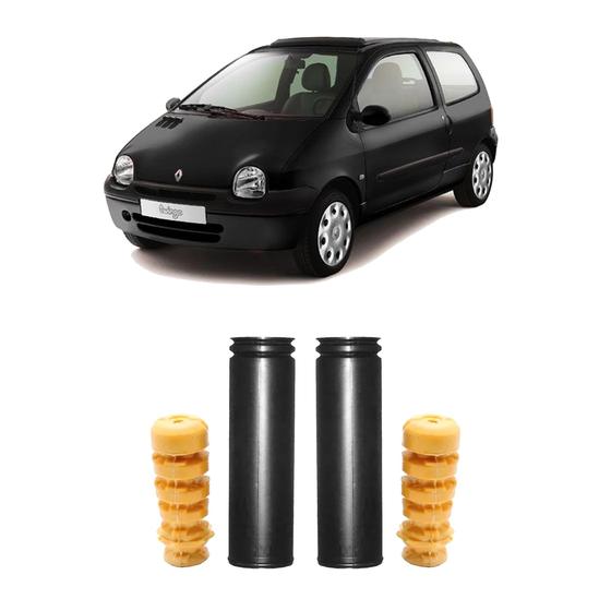 Imagem de Kit Parcial Batente Guarda Pó Traseiro Twingo 1998 1999 2000