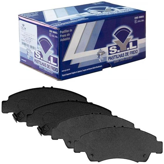 Imagem de Kit Pastilha Freio Dianteira Honda Civic Fit Akebono S.Y.L