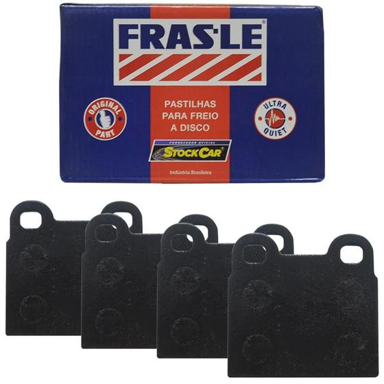 Imagem de Kit Pastilha Freio Fusca 1600 83 a 86 Dianteira Teves Frasle