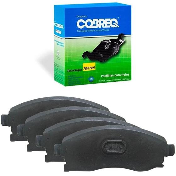 Kit Pastilha Freio Peugeot 207 2009 a 2012 Dianteira Bosch Cobreq ...