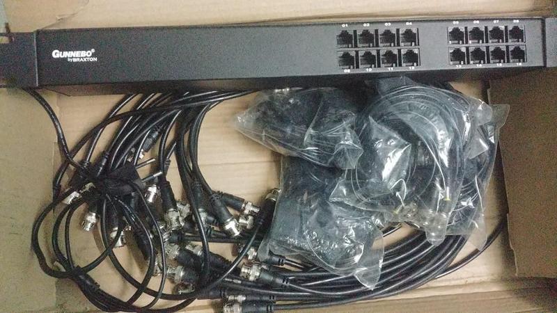 Kit Patch Balun Conversor UTP 16 Canais CF-041043 - GUNNEBO Menor preço em Kit Patch Balun Conversor UTP 16 Canais CF-041043 - GUNNEBO