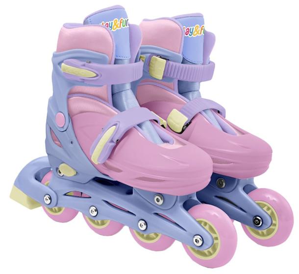 Imagem de Kit Patins Roler Lilas 32-35 CV2441121PF