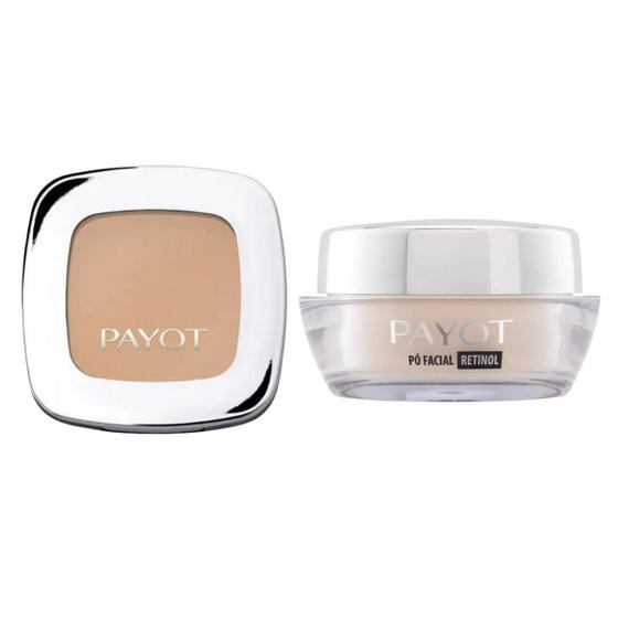 Imagem de Kit Payot Pó Compacto Retinol Cor:40 + Pó Solto Translucido