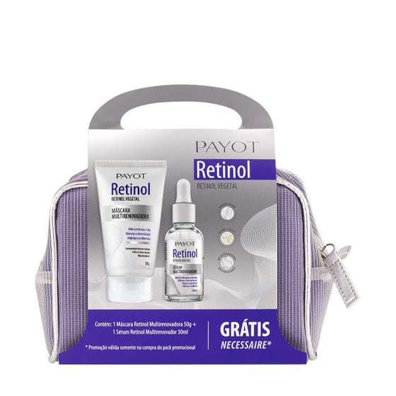 Imagem de Kit Payot Retinol Multirenovador Sérum Máscara Nécessaire (3 produtos)