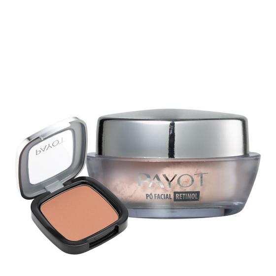 Imagem de Kit Payot Retinol Pêssego Terracota Blush e Translúcido Matte Pó Solto (2 produtos)