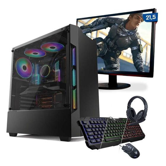 Kit Pc Gamer Smart Pc Smt80507 Intel Core I5 8Gb Gtx 1050Ti PC Gamer