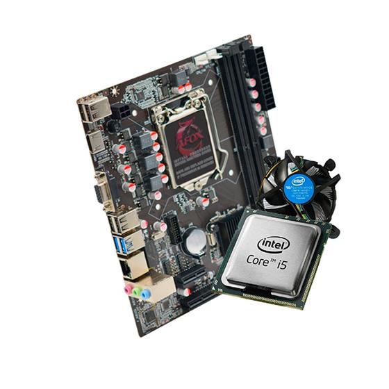 Imagem de Kit Pc Intel i5 2400 Placa Mãe H61 Afox, Smart PC - SMT84052