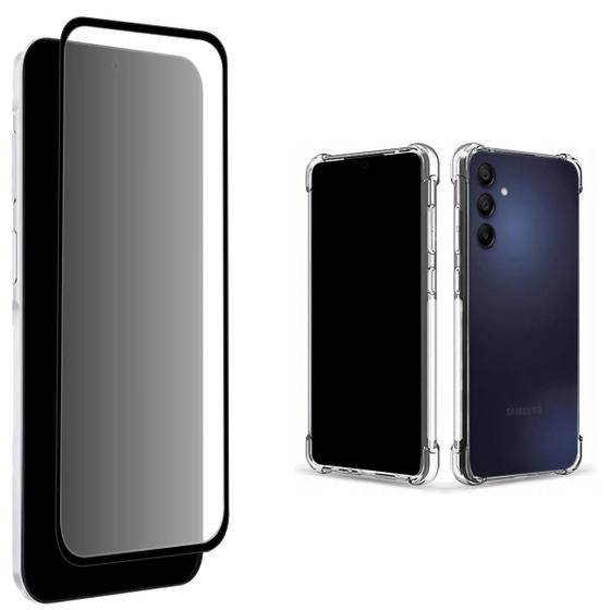 Imagem de Kit Película 3D Vidro + Capinha Case Para Samsung A16