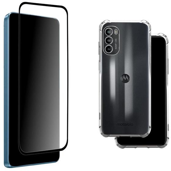 Imagem de KIT Película 3D vidro Para Motorola Moto G82 / G52 + Capa Capinha