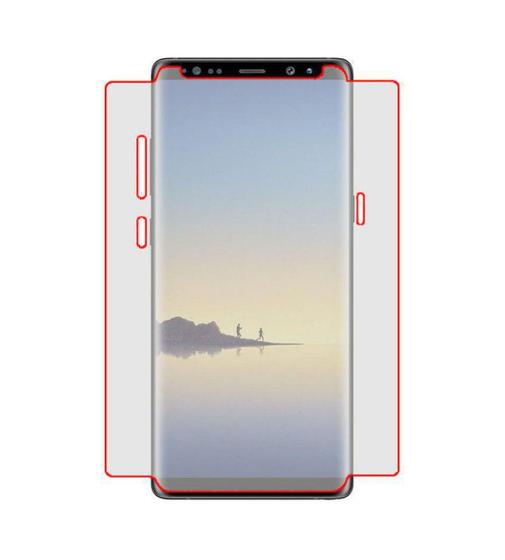 Imagem de Kit Película Hprime Curves PRO Versão 3 Galaxy Note 8 + Capa TPU - Hprime Películas