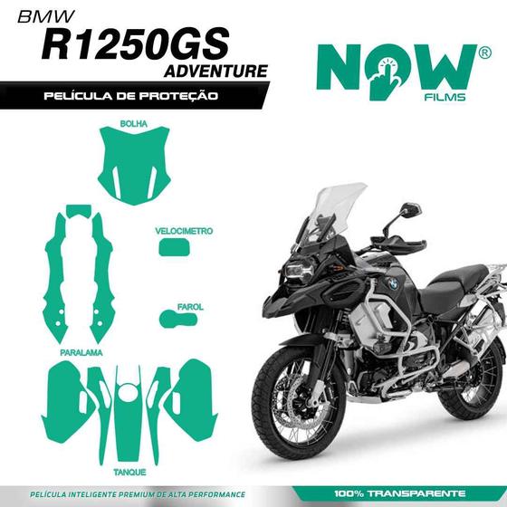 Imagem de Kit Película Proteção Externa BMW R 1250 GS ADVENTURE (A PARTIR 2008)