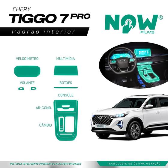 Kit Película Proteção Interna CHERY TIGGO 7PRO (2022) Menor preço em Kit Película Proteção Interna CHERY TIGGO 7PRO (2022)