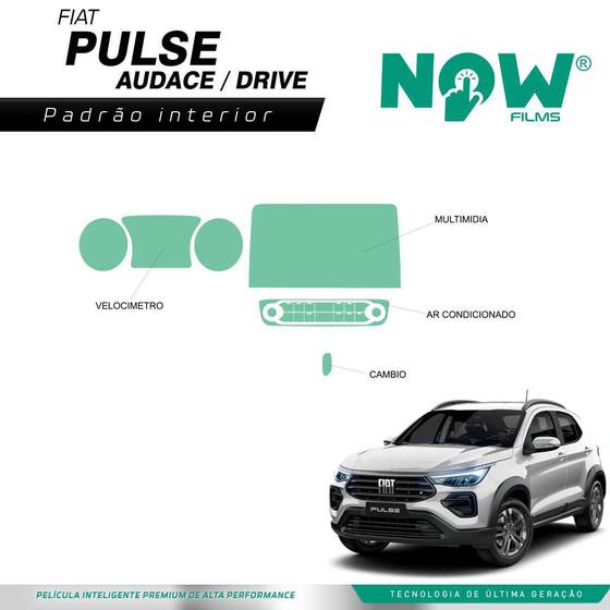 Imagem de Kit Película Proteção Interna FIAT PULSE DRIVE AUDACE IMPETUS (A PARTIR DE 2022)