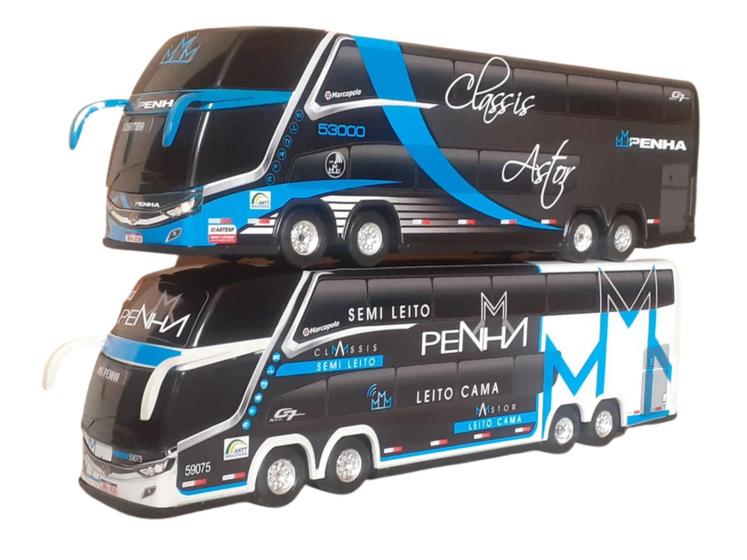 Imagem de Kit Penha Ônibus 2 Andares 30Cm