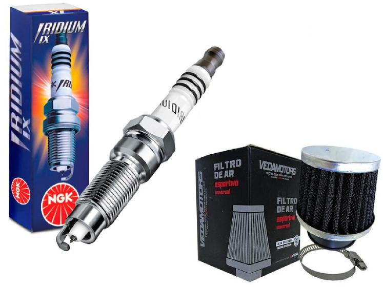 Kit Performance Vela Ngk Iridium Dpr8eix-9 + Filtro Ar Esportivo Preto Vedamotors Honda Cg Titan Fan Cargo 125 1983 Ate 2008 Menor preço em Kit Performance Vela Ngk Iridium Dpr8eix-9 + Filtro Ar Esportivo Preto Vedamotors Honda Cg Titan Fan Cargo 125 1983 Ate 2008
