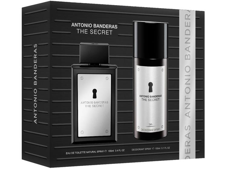Imagem de Kit Perfume Antonio Bandeiras The Secret