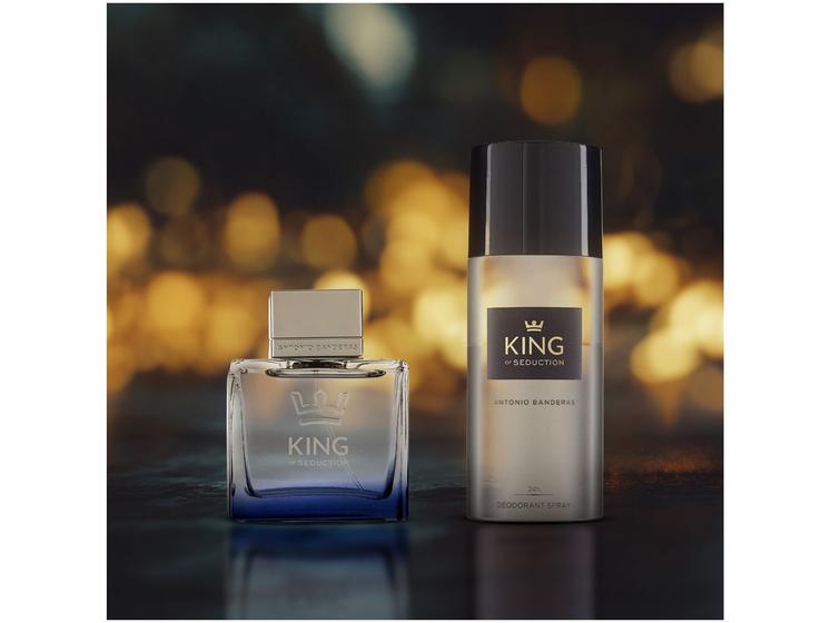 Imagem de Kit Perfume Antonio Banderas King of Seduction