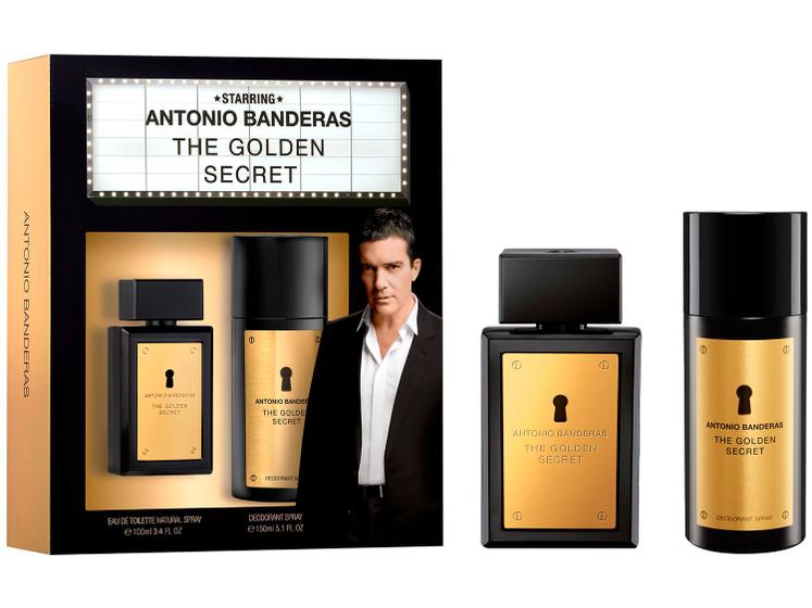 Imagem de Kit Perfume Antonio Banderas The Golden Secret