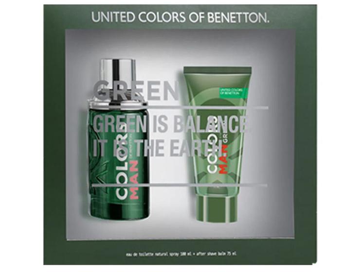 Imagem de Kit Perfume Benetton Colors Man Green Masculino