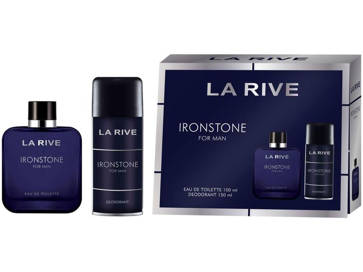 Kit Perfume La Rive Ironstone Masculino - Eau de Toilette Menor preço em Kit Perfume La Rive Ironstone Masculino - Eau de Toilette