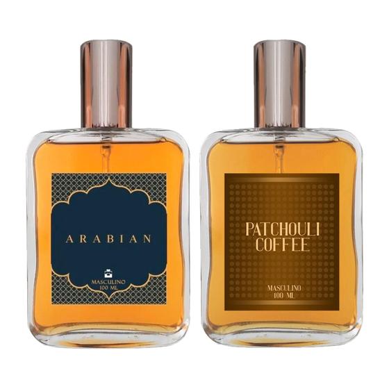 Imagem de Kit Perfume Masculino - Arabian + Patchouli Coffee 100ml