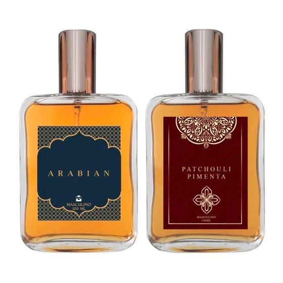 Imagem de Kit Perfume Masculino - Arabian + Patchouli Pimenta 100ml