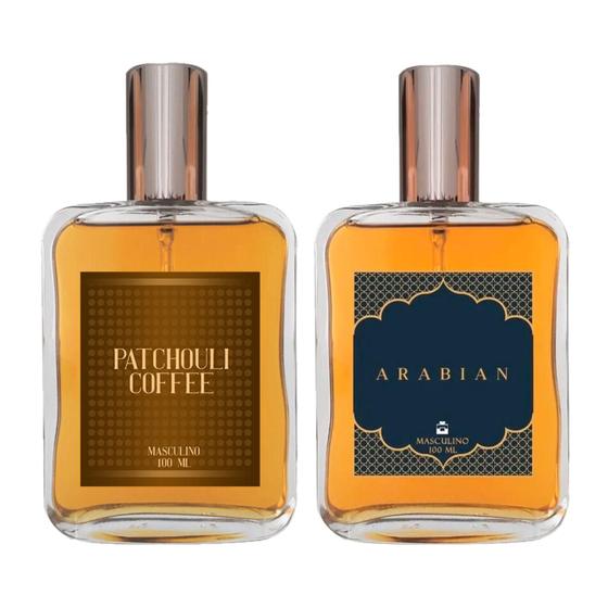 Imagem de Kit Perfume Masculino - Patchouli Coffee + Arabian 100ml