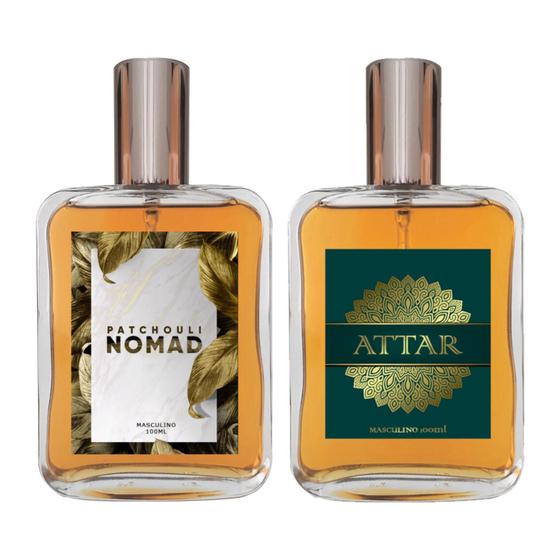 Imagem de Kit Perfume Masculino - Patchouli Nomad + Attar 100Ml