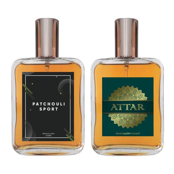 Imagem de Kit Perfume Masculino - Patchouli Sport + Attar 100ml