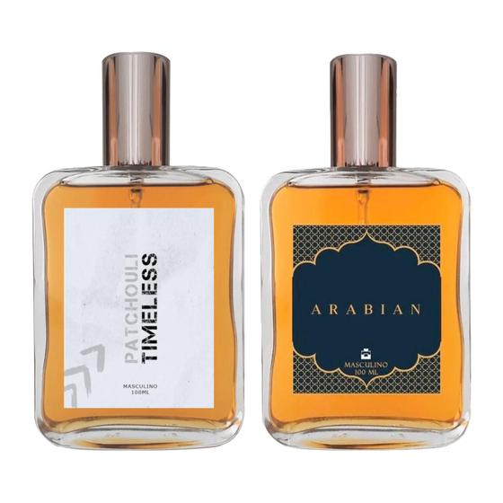 Imagem de Kit Perfume Masculino - Patchouli Timeless + Arabian 100ml