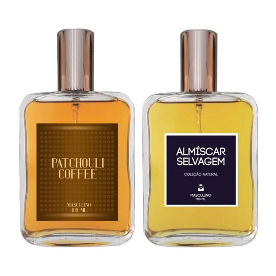 Imagem de Kit Perfume - Patchouli Coffee + Almíscar Selvagem 100ml