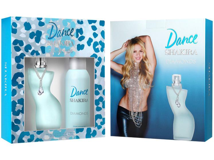 Kit Perfume Shakira Dance Diamonds Feminino - Eau de Toilette 80ml com Desodorante - de - Magazine Luiza