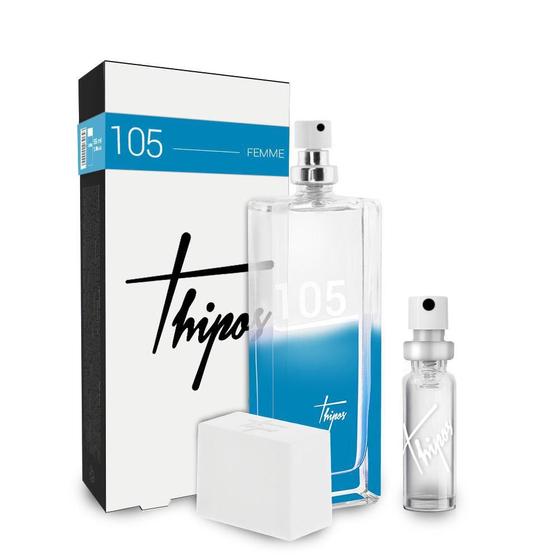 Imagem de Kit Perfume Thipos 105 (55Ml) + Perfume De Bolso