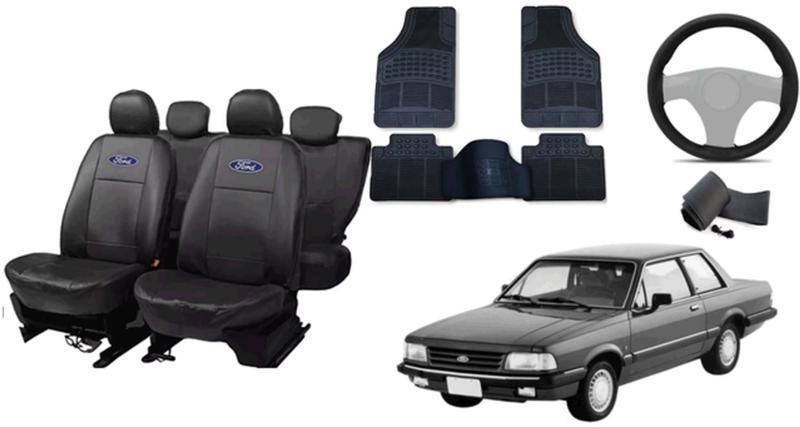 Imagem de Kit Personalizado Del Rey 81-91: Banco, Tapete e Volante