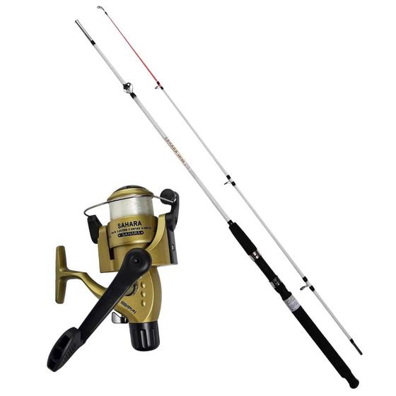 Imagem de Kit Pesca Vara 2,10m + Molinete Feriado - Pro-Pesca