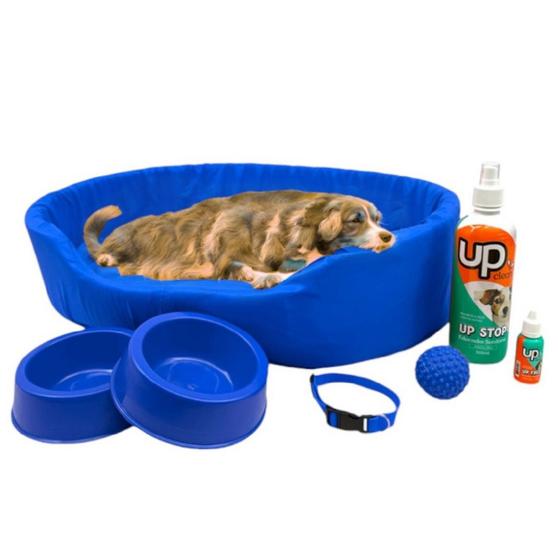 Imagem de Kit Pet Grande Cama Europa Educador Xixi Sim/Não Cães 500ml