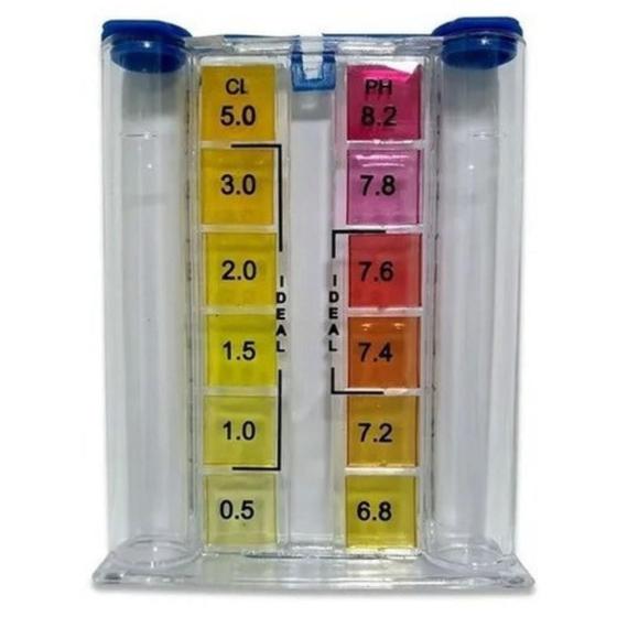 Kit Ph Cloro Piscina Alcalinidade Reagente Medidor Agua Menor preço em Kit Ph Cloro Piscina Alcalinidade Reagente Medidor Agua