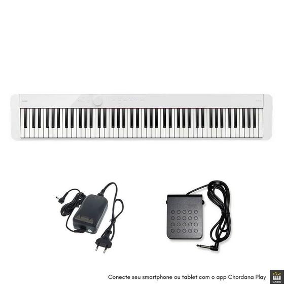 Imagem de Kit Piano Digital Casio PX-S1100 BR + Bag