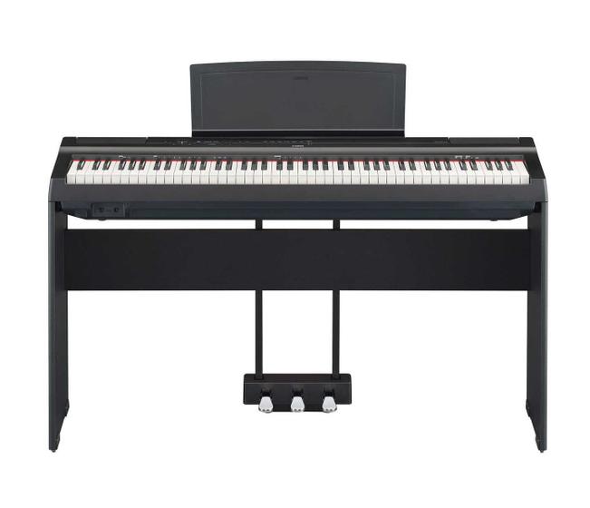 Kit Piano Yamaha P125 88 Teclas + Fonte Bi Volt + Mesa